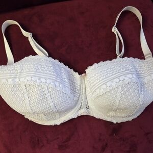 NWOT Freya White Lace Underwire Bra